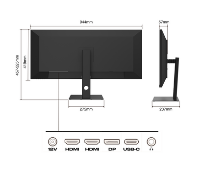 Écran PC Gaming | 40&quot; | WQHD | 144Hz