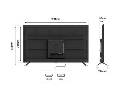Ecran PC Grand Format | 55&quot; | IPS | 4K UHD