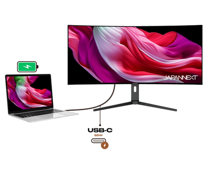 Curved Monitor | 39.7&quot; | WUHD | IPS | USB-C (+ 65W charging)