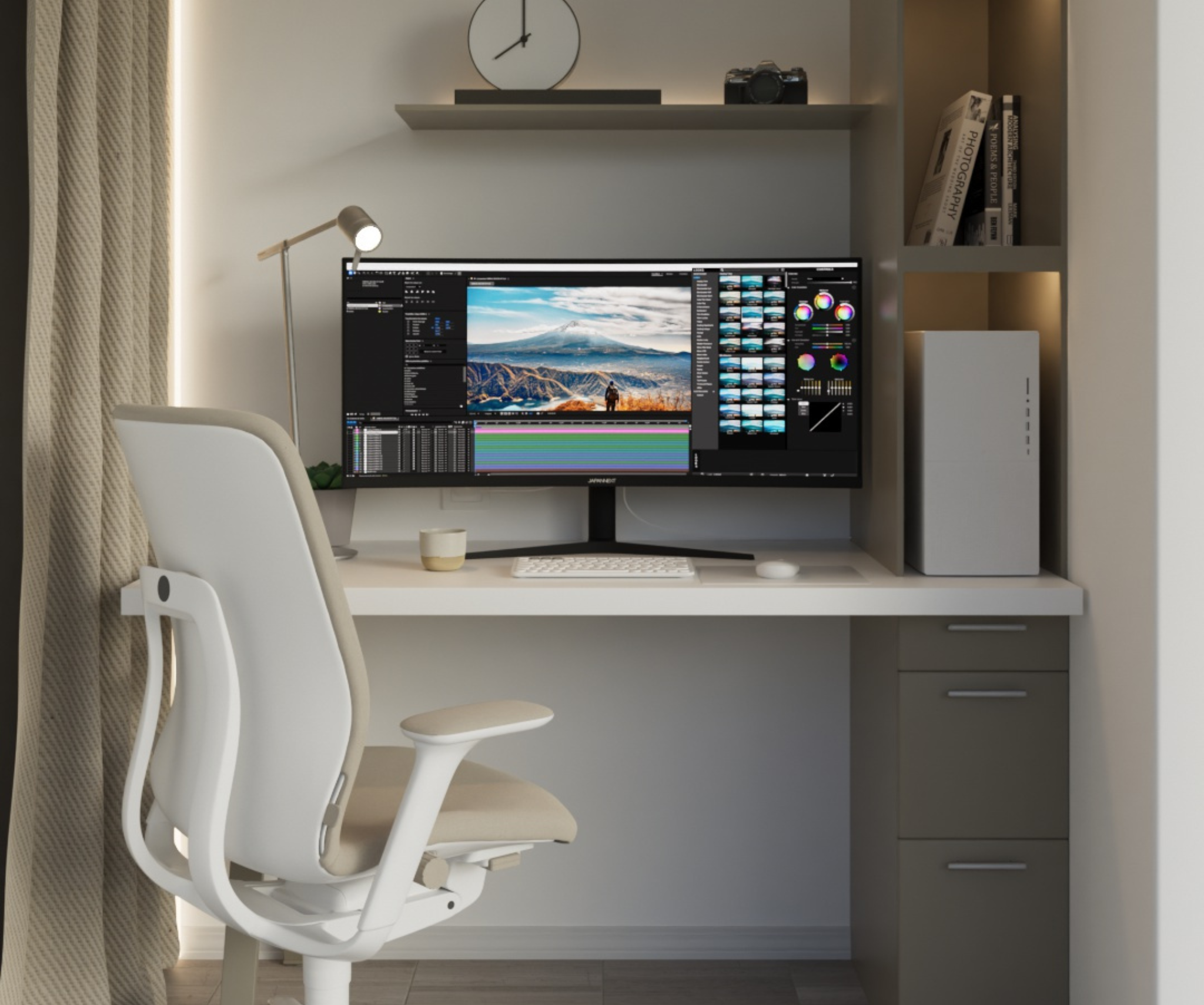 Écran PC Incurvé | 37.5&quot; | UWQHD+ | Dalle IPS