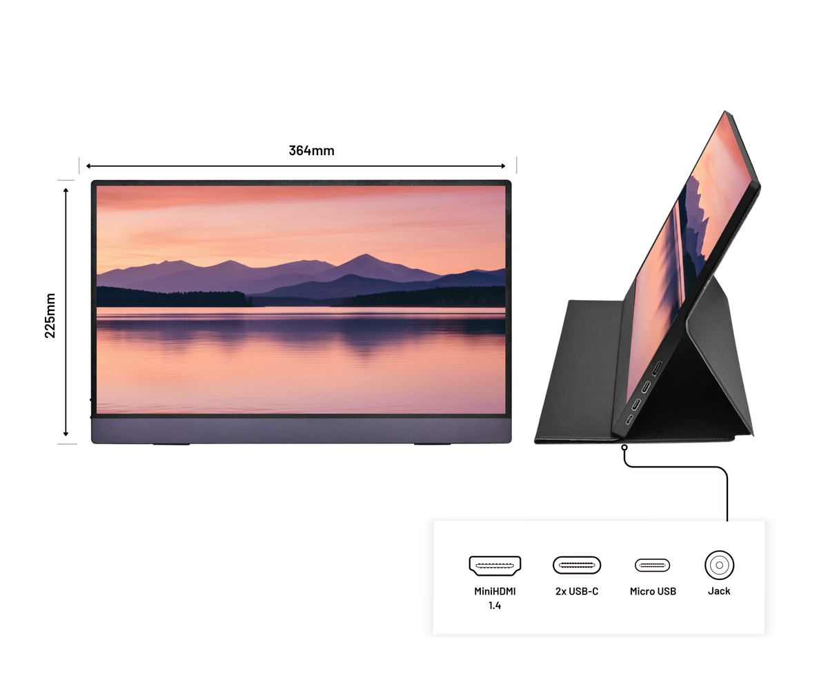 Écran Portable | 15,6" | OLED | 4K UHD | 60Hz