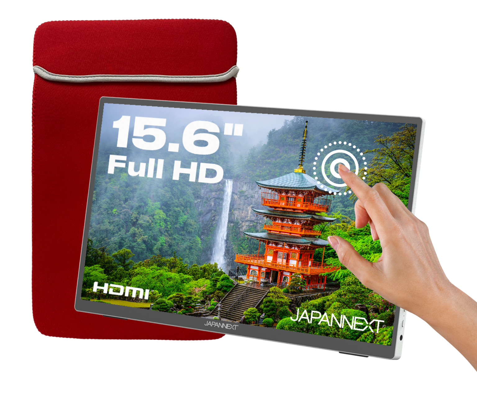 Portable Monitor | Touchscreen | 15.6&quot; | FULL HD