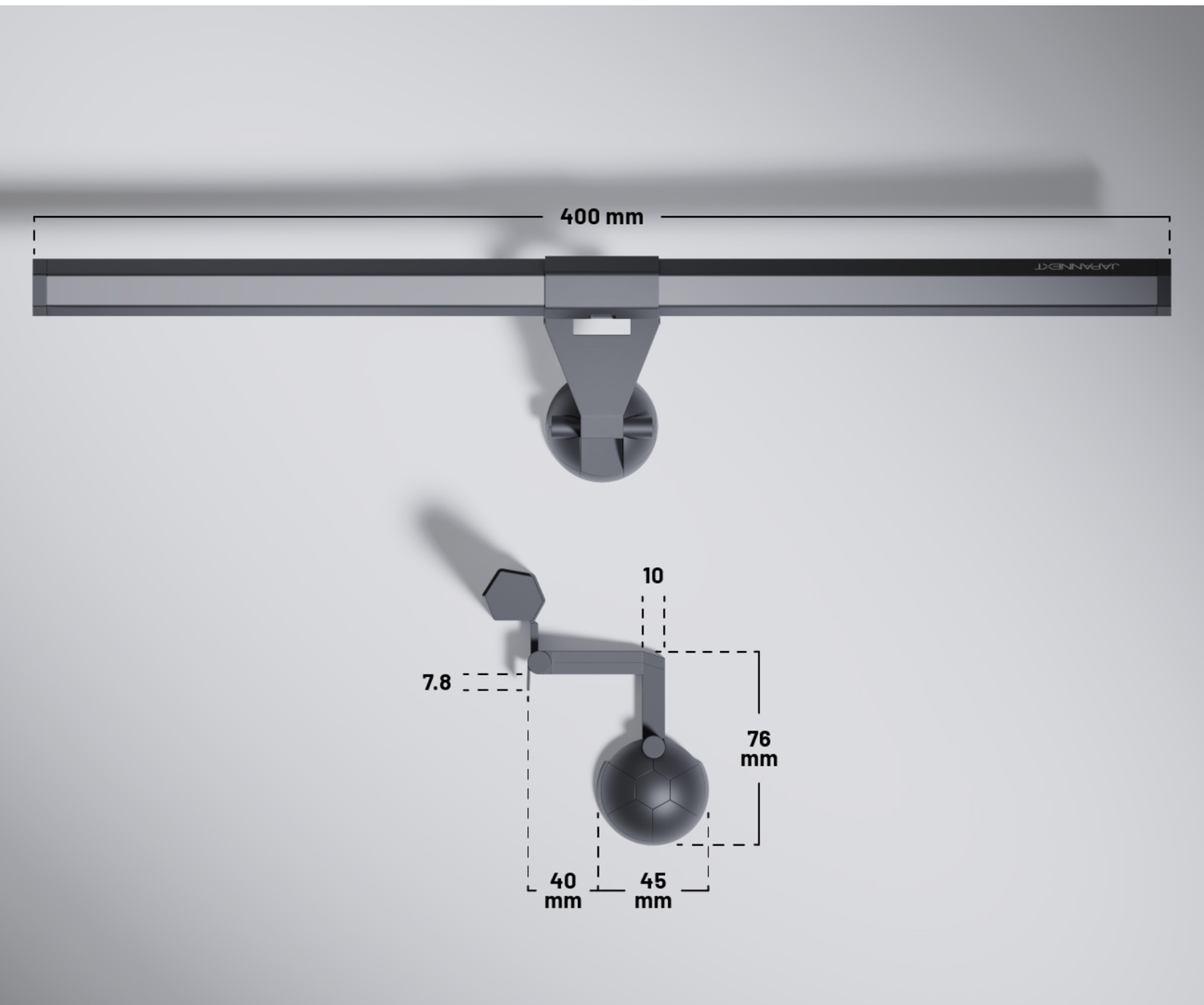 Desk lamp | LED backlight | integrated control