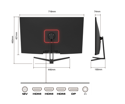 Office Monitor | 31.5&quot; | 4K UHD | 60Hz