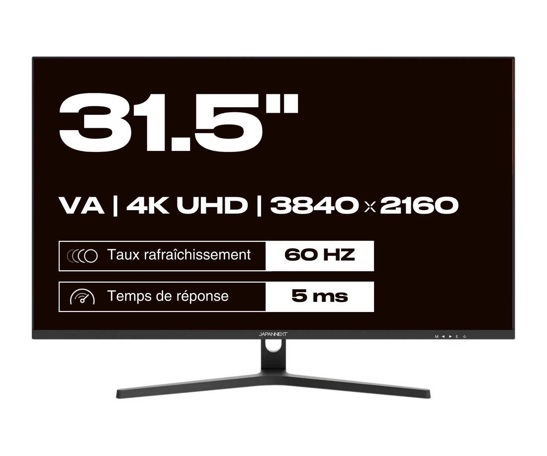 Écran PC Bureautique | 31,5&quot; | 4K UHD | 60Hz