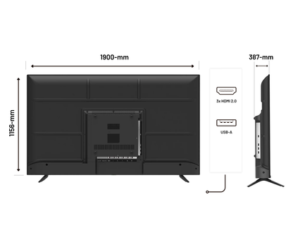 Écran PC Grand Format | 85" | IPS | 4K UHD
