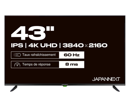 Ecran PC Grand Format | 43&quot; | IPS | 4K UHD