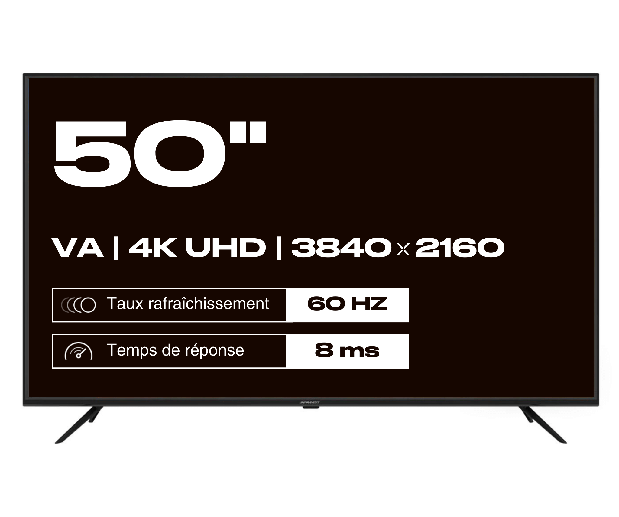 Écran Grand Format | 50&quot; | VA | 4K UHD