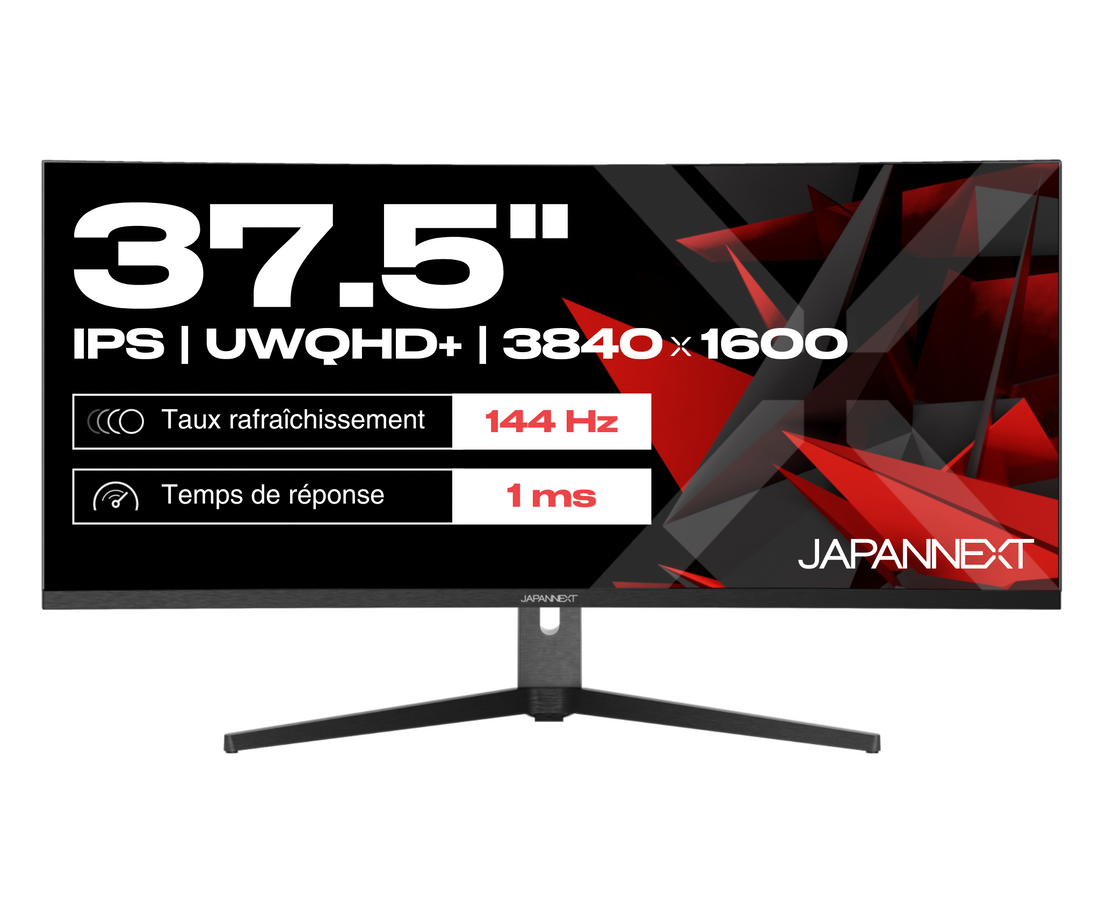 Écran PC Incurvé | 37.5&quot; | UWQHD+ | 144Hz | USB-C (+ charge 65W)