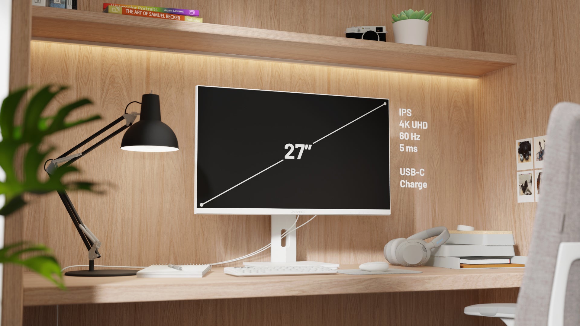 4K monitor (3840x2160) 27 inches - Japannext – JAPANNEXT