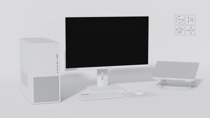 Écran PC Bureautique | 27&quot; | 4K UHD | USB-C (+ charge 65W)